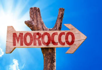 MOROCCO SIGN WOOD